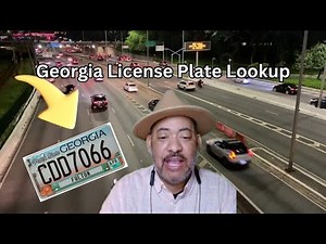 How To Get A Georgia License Plate Lookup #licenseplatelookup