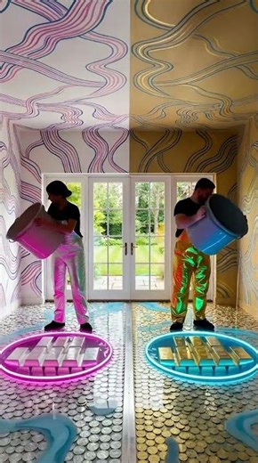 This epoxy landscape design is absolutely mesmerizing ✨ #epoxy #satisfying #art