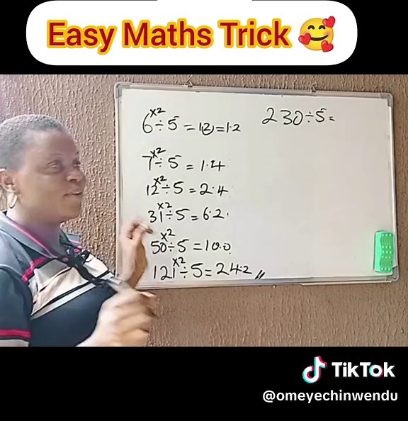 Amazing Math Trick: Learn How to Divide by 5 Easily