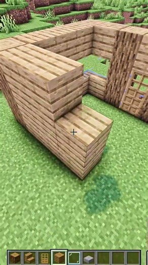 MInecraft Starter House 🏡|| Tutorial #shorts