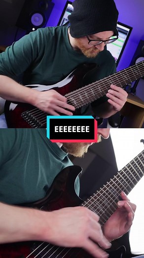 EEEEEEEE tuning sounds CRAZY! #guitar #metal #fyp #metaltok #metaltiktok #guitartok #guitartiktok