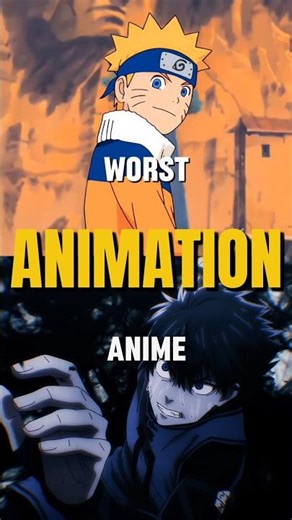 Worst Animation Anime #anime #shorts