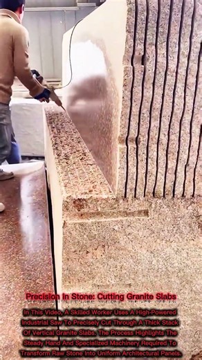 Precision in Stone: Cutting Granite Slabs
