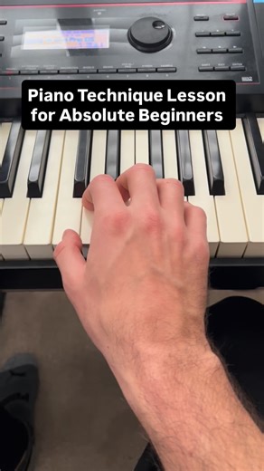 Easy beginner piano lesson on how to curve your fingers and use proper technique at the piano. This piano tutorial explains proper technique for beginners at the piano as well as easy exercises to practice everyday to improve your technique and strengthen your fingers. Good technique at the piano will help you in the long run as it allows you to play faster passages as you advanced to intermediate and advanced pieces and avoid wrist pain from poor technique. #beginnerpiano #easypiano #pianolesso