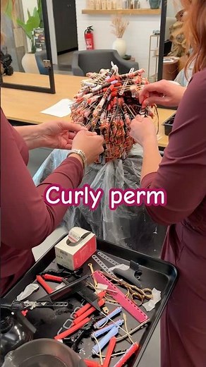 Perm curls, what do you think? #curly