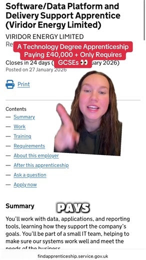 Explore Technology Degree Apprenticeships with £40K Salary