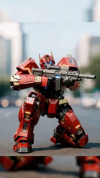 Rumi got a Transformers motorcycle. #kpop#cartoon #kpopdemonshunters #transformers #rumi