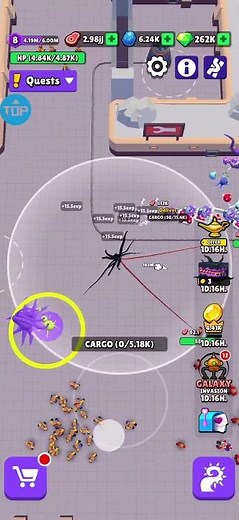 Alien Invasion: RPG Idle Space I Gameplay I CrazyLabs