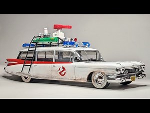 Building the Ghostbusters' ECTO-1 in 1/25 scale - converting the AMT Ertl Ecto-1A