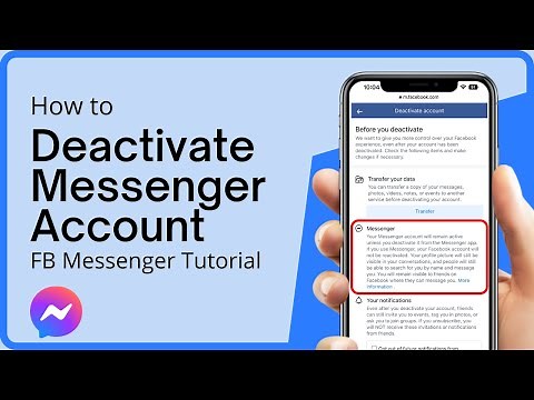 How To Deactivate Messenger Account (2023 NEW UPDATE)