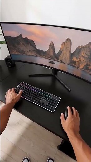 Big corner desk, small footprint — build your ideal setup