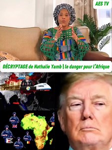 Décryptage de Nathalie Yamb | le danger pour l’Afrique. | AES TV
