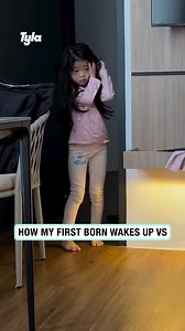 7.6M views · 55K reactions | How my first born wakes up vs my second born  | Tyla | Facebook
