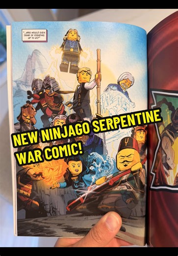 Explore Ninjago Serpentine War Comic Release