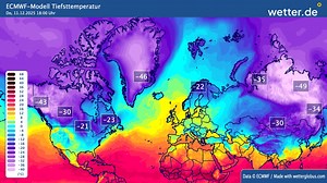 Eiskalter Polar-Winter lässt Deutschland im Januar 2026 bibbern - Prognosen zeigen unter -20 Grad! | wetter.de