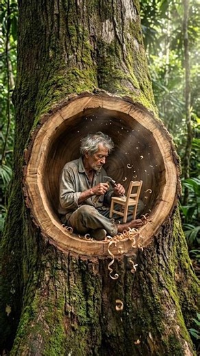 jungle ma per ka ghar 🧐. #shorts #ai #cartoon