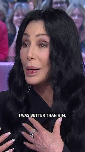 "When we were doing the show, I was better than him." #Cher shares how...
