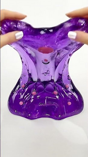 Deep Squish Kuromi Jelly Slime ASMR 💜 #slime #asmr #satisfying #kuromi #oddlysatisfying