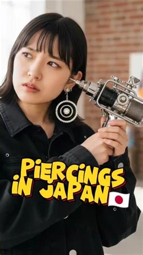 💥You won't believe how piercings in Japan will