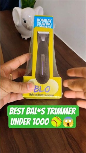 BEST BA**S TRIMMER 😱| Best Trimmer for men 💪 #foodie_tshr #bodygrooming #mensgrooming #groomingtips