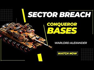 War Commander: Sector Breach Conqueror Base 1 To 3 (Multi Attack)