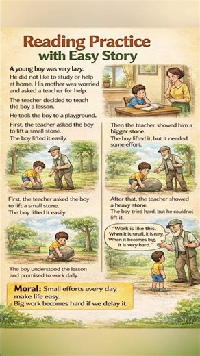 Easy English Story for Reading Practice #learnenglish