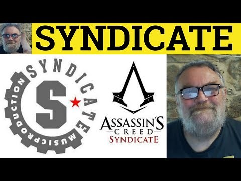 🔵 Syndicate Meaning Syndication Examples Syndicate Definition Business English Syndicate Syndication