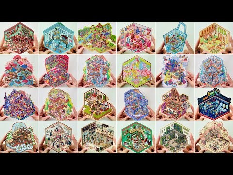 5-Hour Scene Stickers For Deep Focus & Relaxation | ASMR
