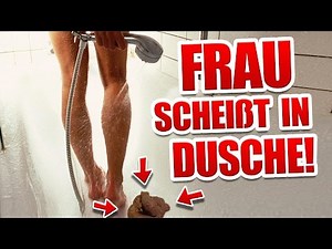 Frau kackt in die Dusche - Echte Story!
