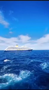 7.3K views · 39 reactions | Our beautiful boutique cruise ship, Spirit of Discovery, spotted sailing across the North Atlantic last month. Guests onboard were met with bright blue skies and glorious sunshine.​ Share in the comments below, where you're cruising this year.​ #Saga #SagaCruises | Saga Cruises | Facebook