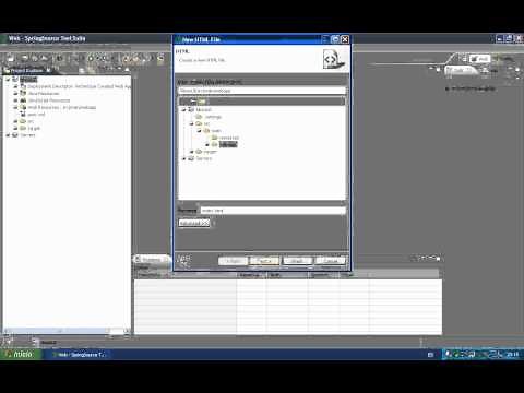 Añadir un archivo html a un proyecto de eclipse