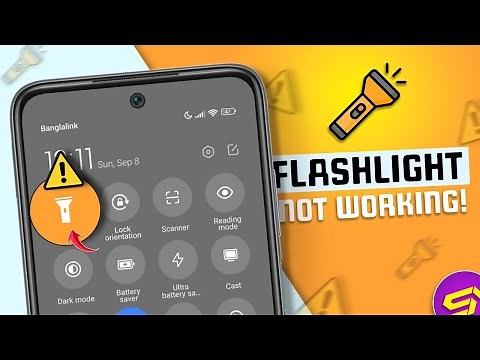 How to Fix Flashlight Not Working on Xiaomi Phones | Torch Not Working on Redmi, POCO Phones