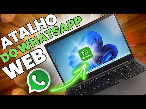PASSO A PASSO COMPLETO PARA CRIAR UM ATALHO DO WHATSAPP WEB NA ÁREA DE TRABALHO DO PC