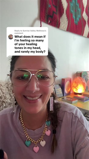 Replying to @Sunrise Valley Wellness When you feel a frequency mainly in a certain part of the body it's a good idea to consider the chakras that are related to it & to continue to work with the frequencies until that part of your body feels more integrated. That's the power of working with sound and frequencies ... they impact bory, mind and soul and create lasting change in the subtle body that ripples out into your physical body. #soundhealing #energyhealing #chakra #spiritualtiktok #healingj