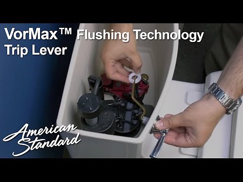 VorMax Toilet: Trip Lever Installation & Removal