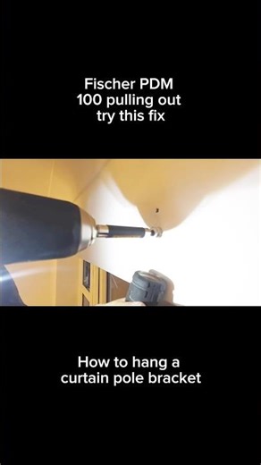 Is this the solution to Fischer PDM100? with minimal damage. Using Spax plugs #fyp #explore #reels