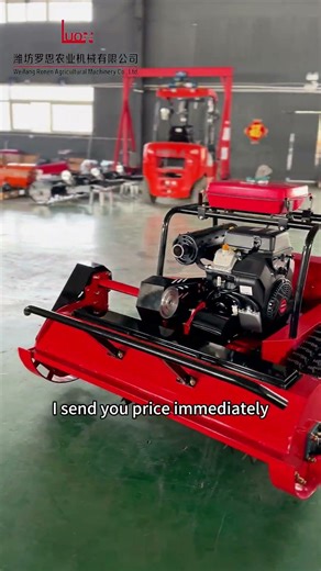 I finally found a truly effective remote-controlled lawnmower. #lawnmower