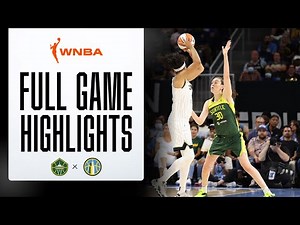 SEATTLE STORM vs. CHICAGO SKY | FULL GAME HIGHLIGHTS | August 9, 2022