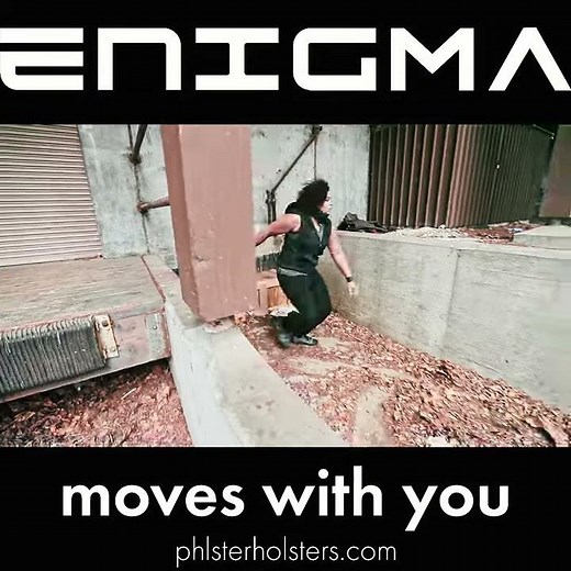Enigma Moves With You - PARKOUR ARMED | PHLster Enigma Holster