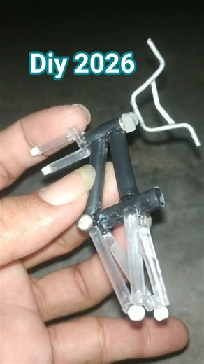 membuat miniatur sepeda Polygon bmx terbaru #idekreatif #bmx #diy #creative #sepeda