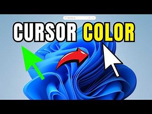 How To Change Cursor Color In Windows 11 (2026)