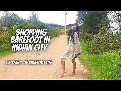 Barefoot Walking In India - Clips and Fun