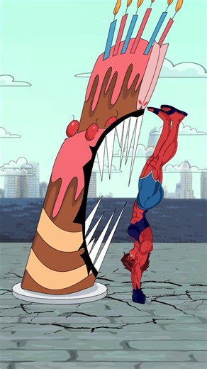 Cake Attack on She-Hulk… Deadpool Shocks Everyone #funnyanimation