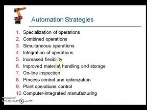 Automation principle and strategies