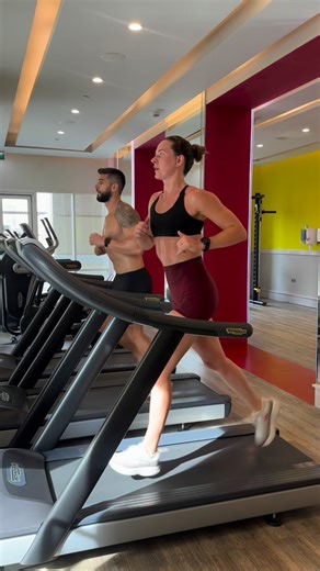 Deirdre OKane | Online Coach | Hyrox Conditoning: 60 minute run 🏃‍♀️ Every 5 minutes: 8 burpee board jumps 16 sandbag lunges This was the longest 60 minutes of my... | Instagram