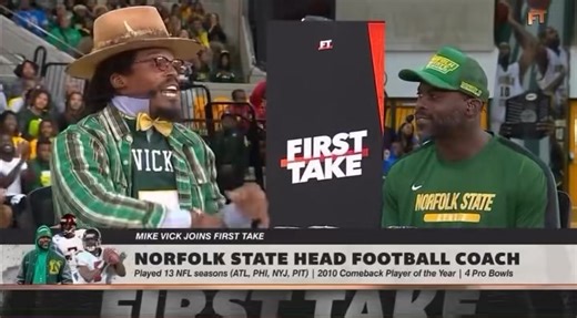 1.8K views · 31 reactions | ESPN’s First Take visits Norfolk State University. | Benjamin Watson | Facebook