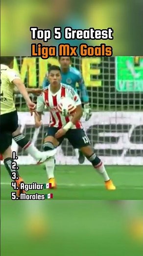 Top 5 Liga MX Goals That Shook Mexican Football 🇲🇽⚽🔥 #Shorts