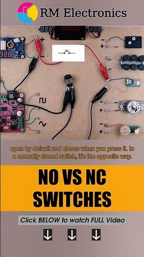 How do Switches work? Normally Open / Normally Closed