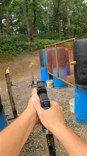 Exploding juice💥 #competitionshooting #juice #9mmpistol