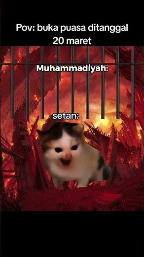 bener ga sih? kalo Muhammadiyah tanggal 20 maret,sedangkan NU 21 maret? atau bareng ya?🤔
